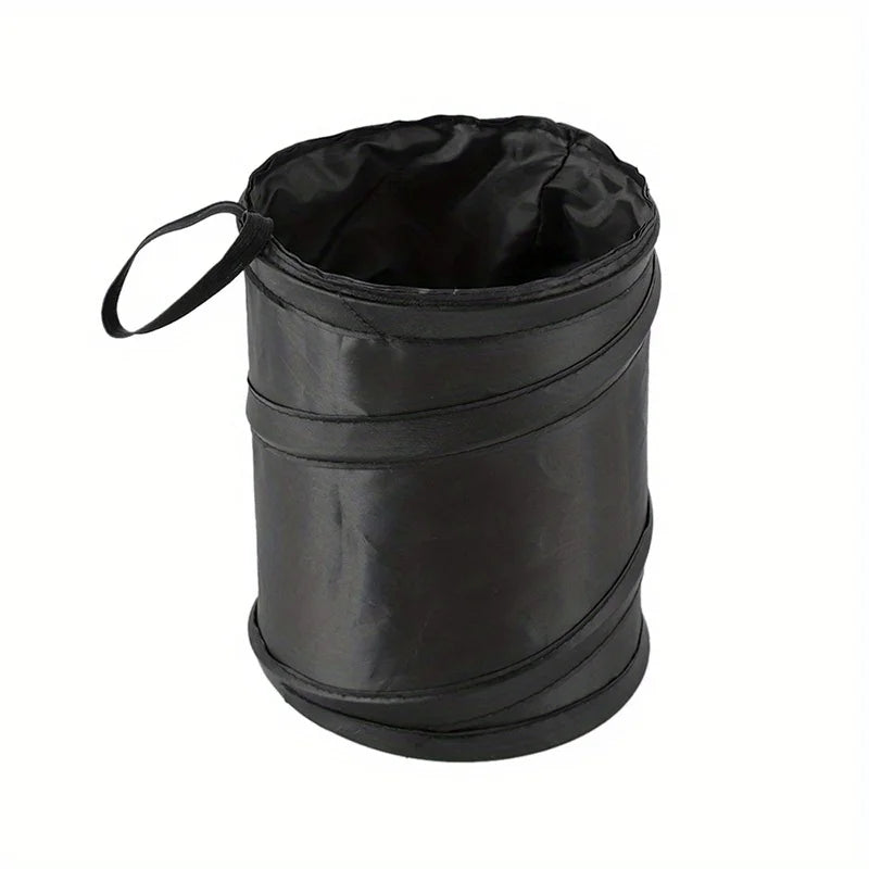 Car Trash Can Collapsible Oxford Cloth Trash Bin additional angle