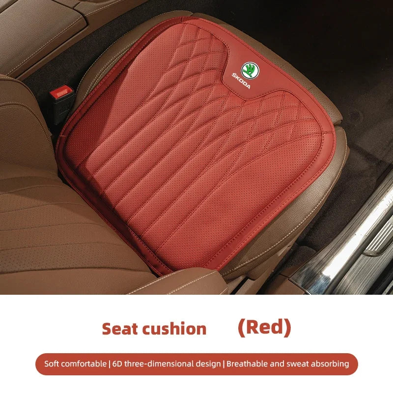 Car Seat Cushion Cover Lumbar Support Waist Cushioning For Skoda Octavia Rapid Kodiaq Su detail view