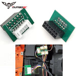 DUMBORC RC Car Light Set Adapter Lamp Plug for MN Series MN128 MN78 MN99S MN98 MN86 P6DC P6DCG 6CH Receiver Universal Toy Part