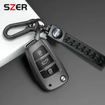 New TPU Car Flip Key Cover Case Fob For Audi A1 A3 8P A4 A5 A6 C7 A7 S3 S7 S8 R8 Q2 Q3 Q detail view