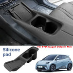 for BYD Seagull Dolphin Mini 2025 2024 2023 Wireless Charging Silicone Pad Cup Holder | Interior Car