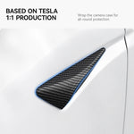 YZ for Tesla Model 3 Y Highland Juniper 2025 Side Camera Cover Lens Protector | ABS Carb detail view