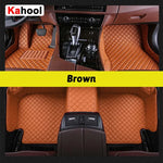 KAHOOL Custom Car Floor Mats For BMW 3GT Gran Turismo F34 2012-2023 Auto Carpets Foot Coche Accessorie