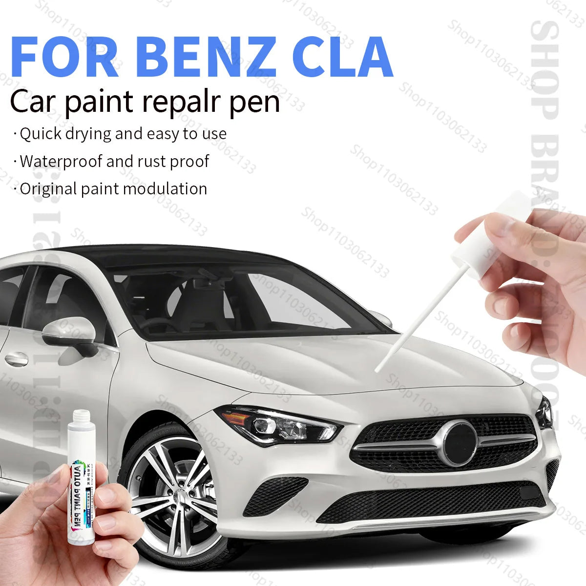 For Mercedes Benz CLA 2013-2025 C117 X117 C118 X118 Paint Repair Pen Touch Up Scratch Remover DIY Au