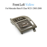 Car Front Air Conditioning AC Vent Grille Outlet Cover Tirm For Mercedes Benz E Class W211 E220 E250 E320 E350 E55 2003-2008