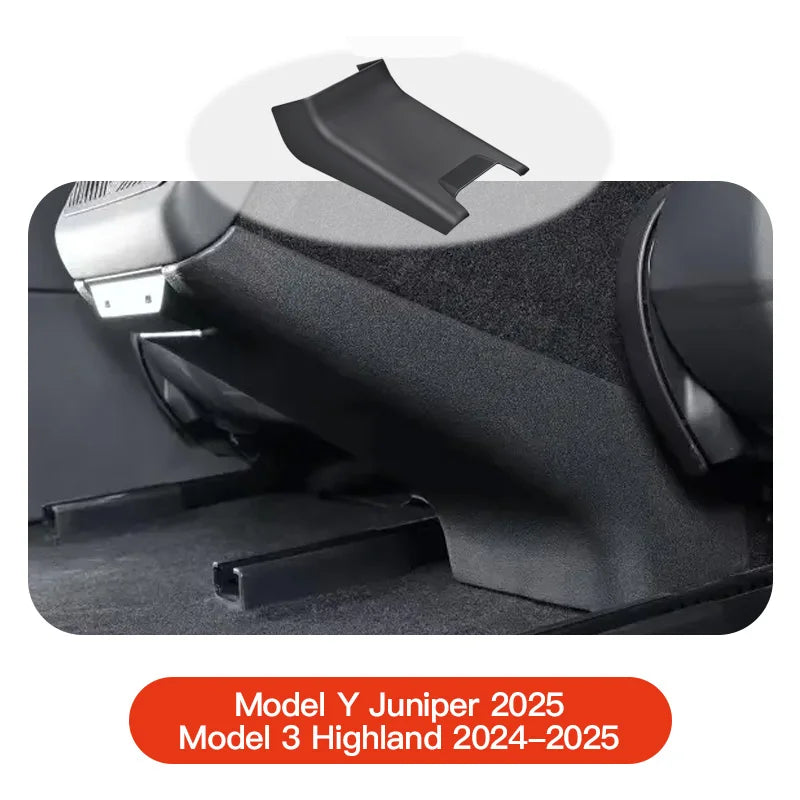 Tesla Model 3 & Model Y Rear Center Console Air Vent Dust Cover | Interior Protecti additional angle