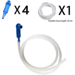 Car Brake Fluid Oil Exchange Pump with 50cm Oil Pumping Hose Empty Drained Oil Bleeder close-up view