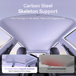 YZ Magnetic Sun Shade for Tesla Model 3 Y Highland Juniper 2021-2025 | Glass Roof Sunsha detail view