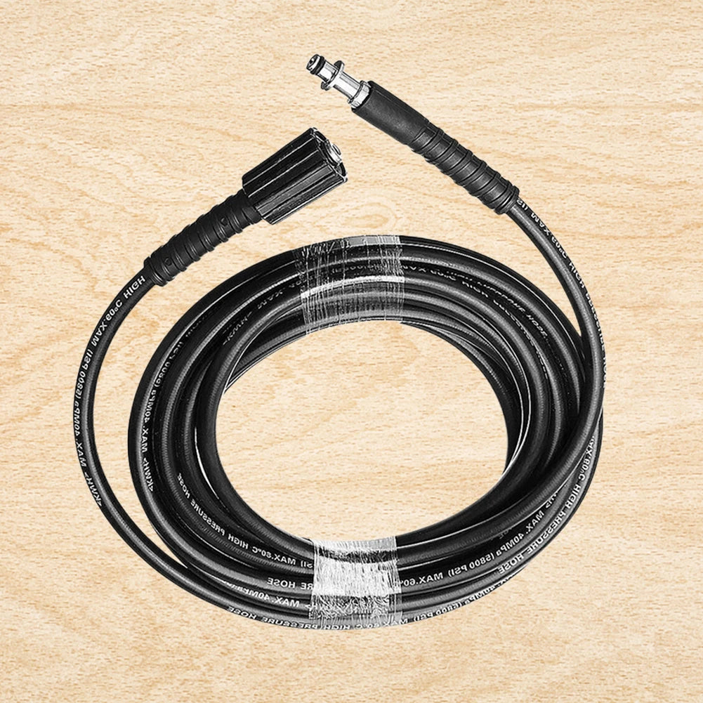 6-15M Car Washer Hose 5800PSI | Pressure Washer Water Pipe Extension for Karcher K2 K3 close-up view