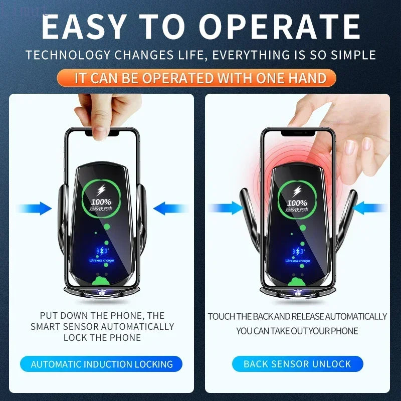 Car Phone Holder 360° Rotation For Honda CR-V CRV CR V 2012-2015 2016 Wireless Charging Air Vent Mount Interior Accessories