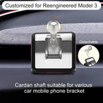 TEEQ Car Phone Holder for Tesla Model Y Juniper Model 3 Highland | Magnetic Charger St close-up view
