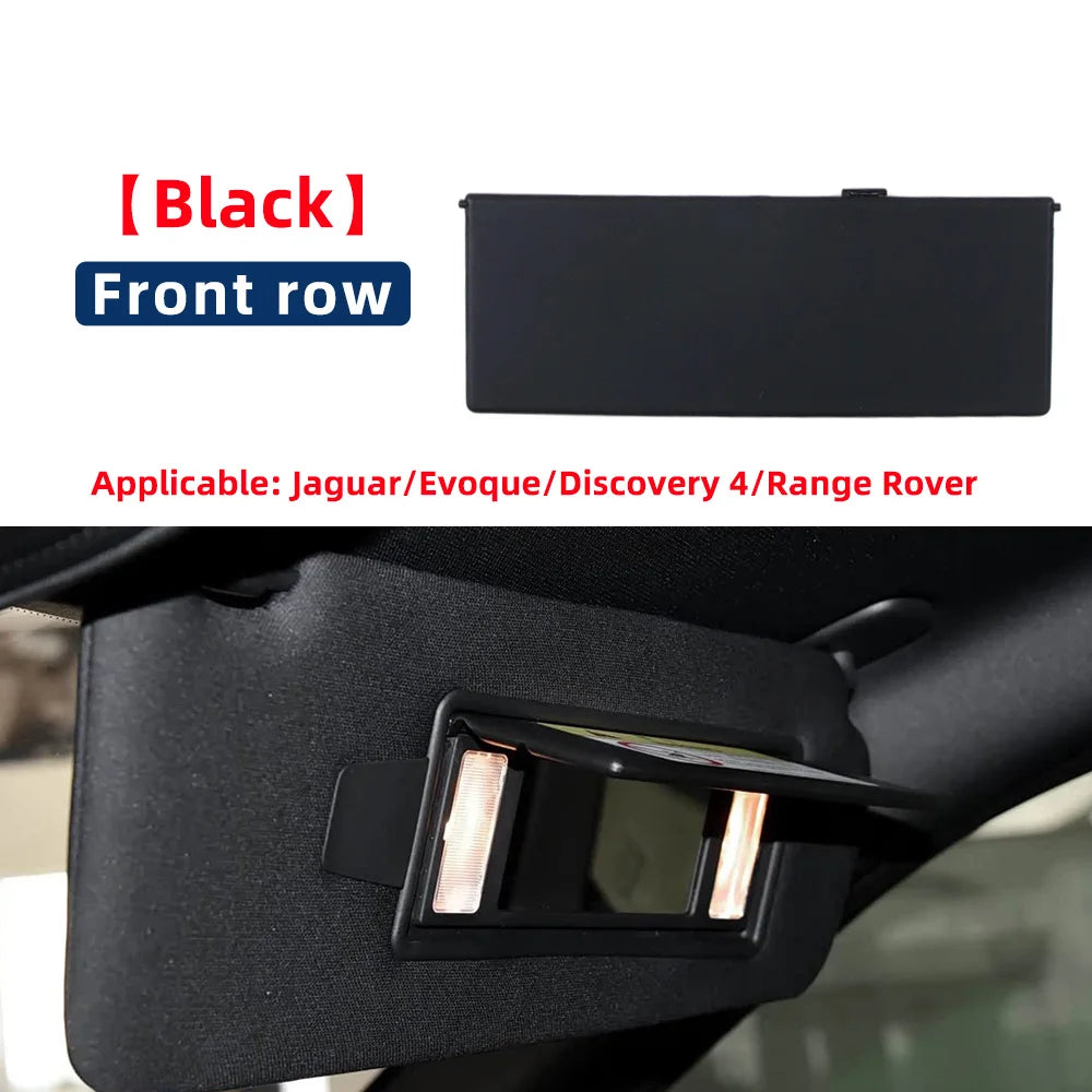 LR075958 Car Interior Sun Shade Visor Makeup Makeup Mirror Cover Cosmetic Mirror Cover For Jaguar Evoque Discovery 4 Range Rover