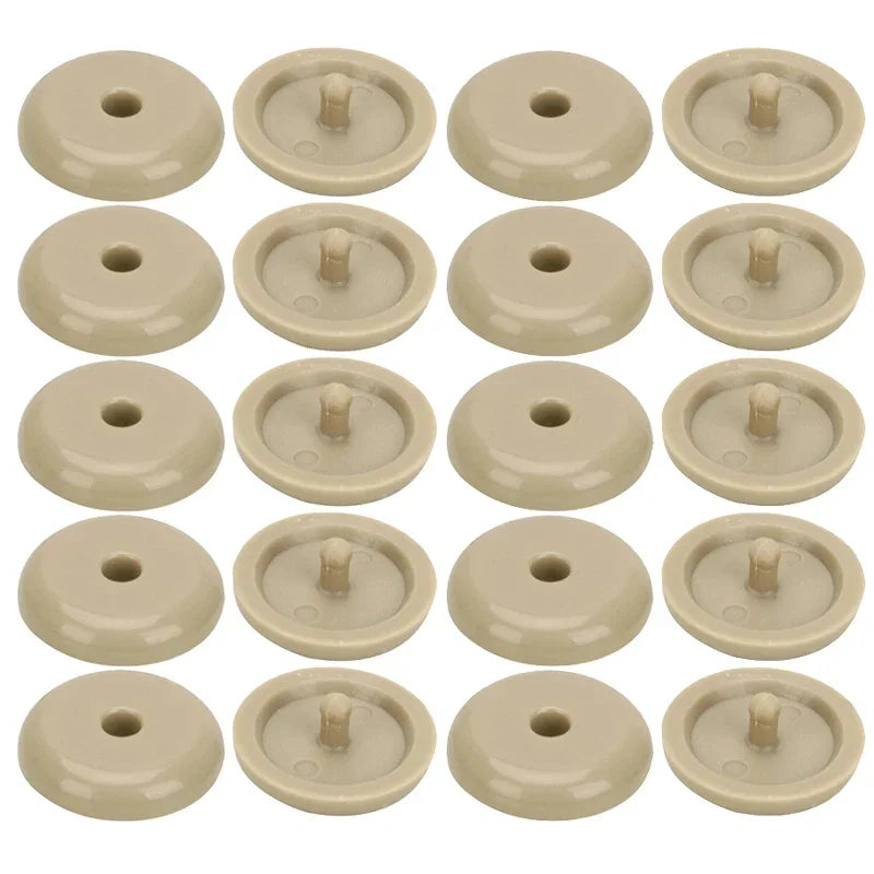 5/10pcs Car Safety Seat Belt Stopper Buckle Auto Seat Belt Spacing Limit Stop Plastic lifestyle view