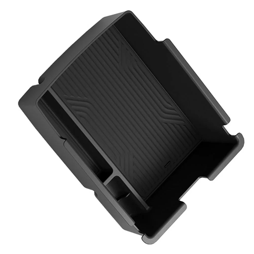 1Pc Car Armrest Storage Box For Kia K4 2025-2026 Center Console Organizer Bin Black A alternate view