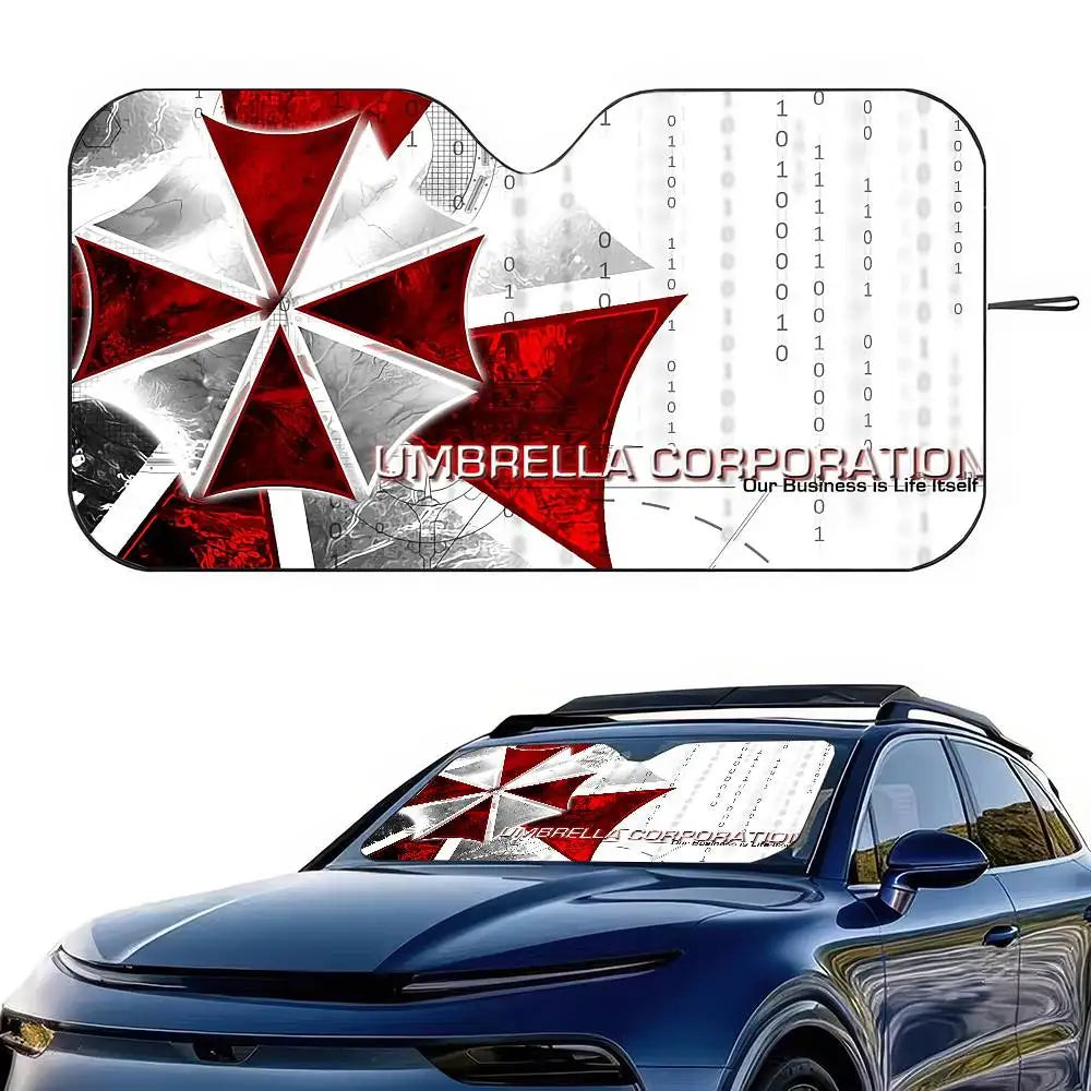 Classic Movies Resident Evil Windshield Sunshade | Car Sun Visor for UV Protection additional angle