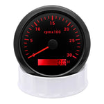 85mm Digital LED Tachometer | 7 Color Backlight Gauge for Marine Boat Motorcycle Car detail view