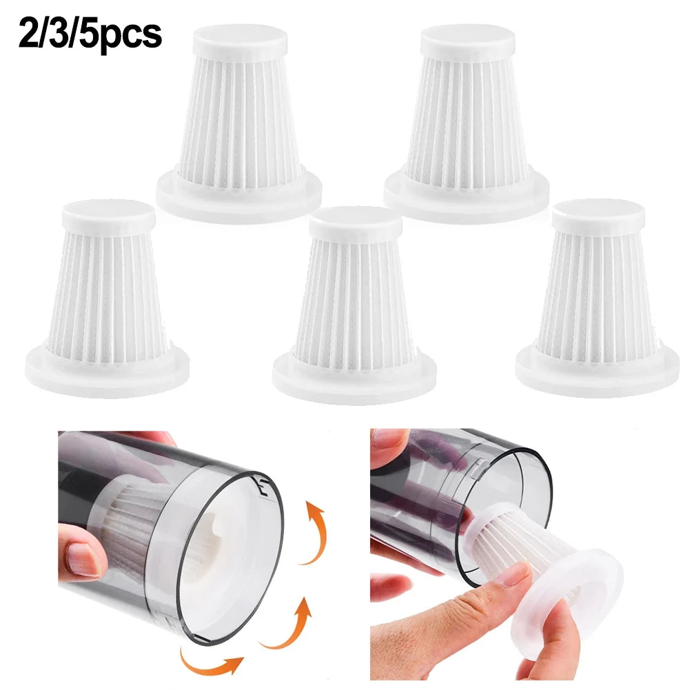 2/3/5/10/20 pcs Reusable Car Vacuum Cleaner Replace Accessories Washable Filters Handheld Vacuum Cle