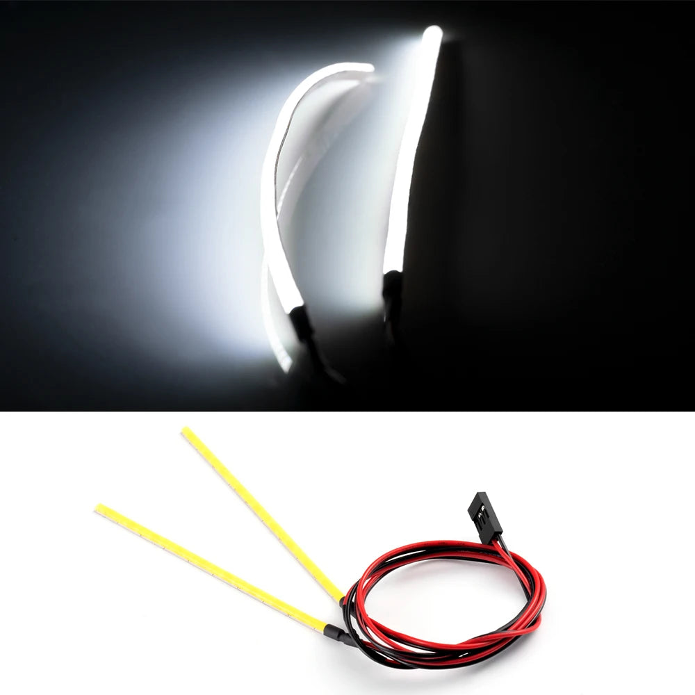 1/10 RC Truck Searchlight COB LED Light Shell Light detail view
