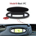 Car Left Right Makeup Sun Visor Vanity Mirror Cover Assembly For Porsche Boxster Cayman 986 987 CARRELA TARGA GT2 GT3 996 997