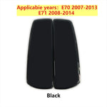 Center Console Lid Armrest Storage Box Cover Carbon Fiber ABS Replacement for BMW X5 E70 2008 2013 X6 E71 2008 2014
