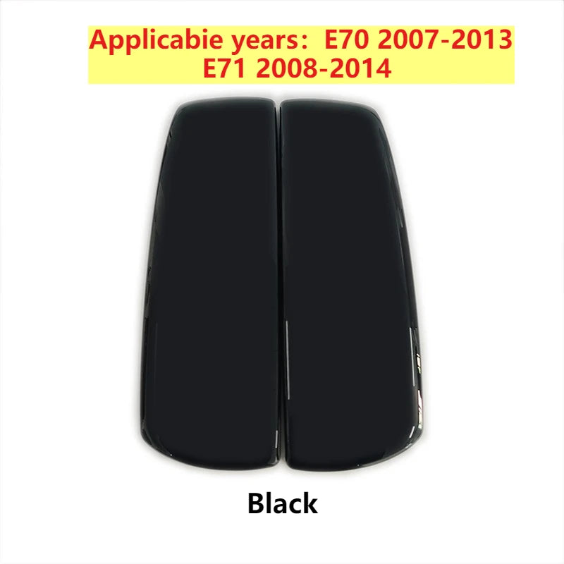 Center Console Lid Armrest Storage Box Cover Carbon Fiber ABS Replacement for BMW X5 E70 2008 2013 X6 E71 2008 2014