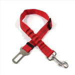 Reflective Dog Seat Belt for Cars | Adjustable Nylon Safety Harness with Bungee alternate view