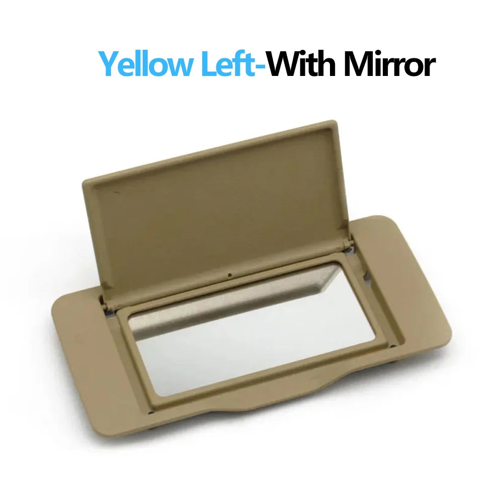 W203 Car Sun Shade Visor Mirror Makeup Cosmetic Mirror For Mercedes Benz C Class 2001-2007 2038101310,2038101410