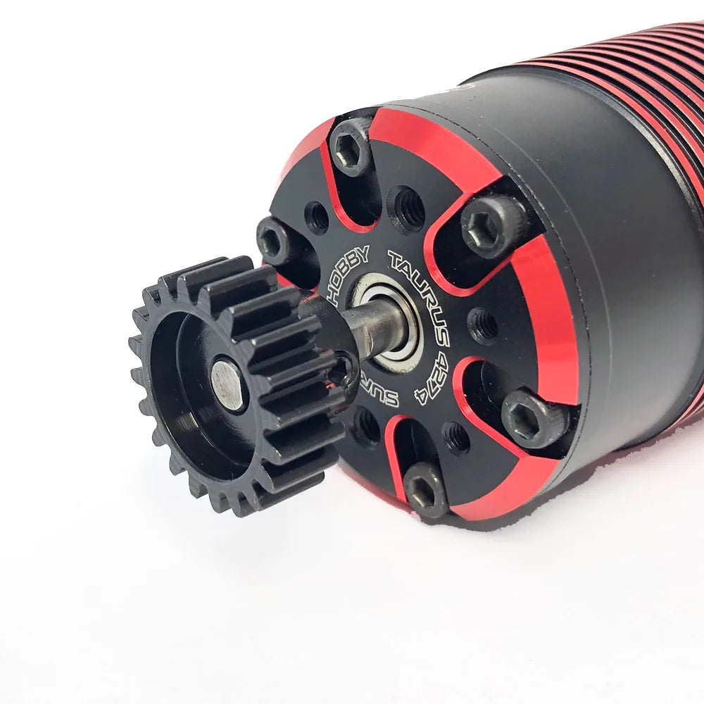 M1 5mm Steel Pinion Motor Gear for 1/10 1/8 1/7 RC Car detail view