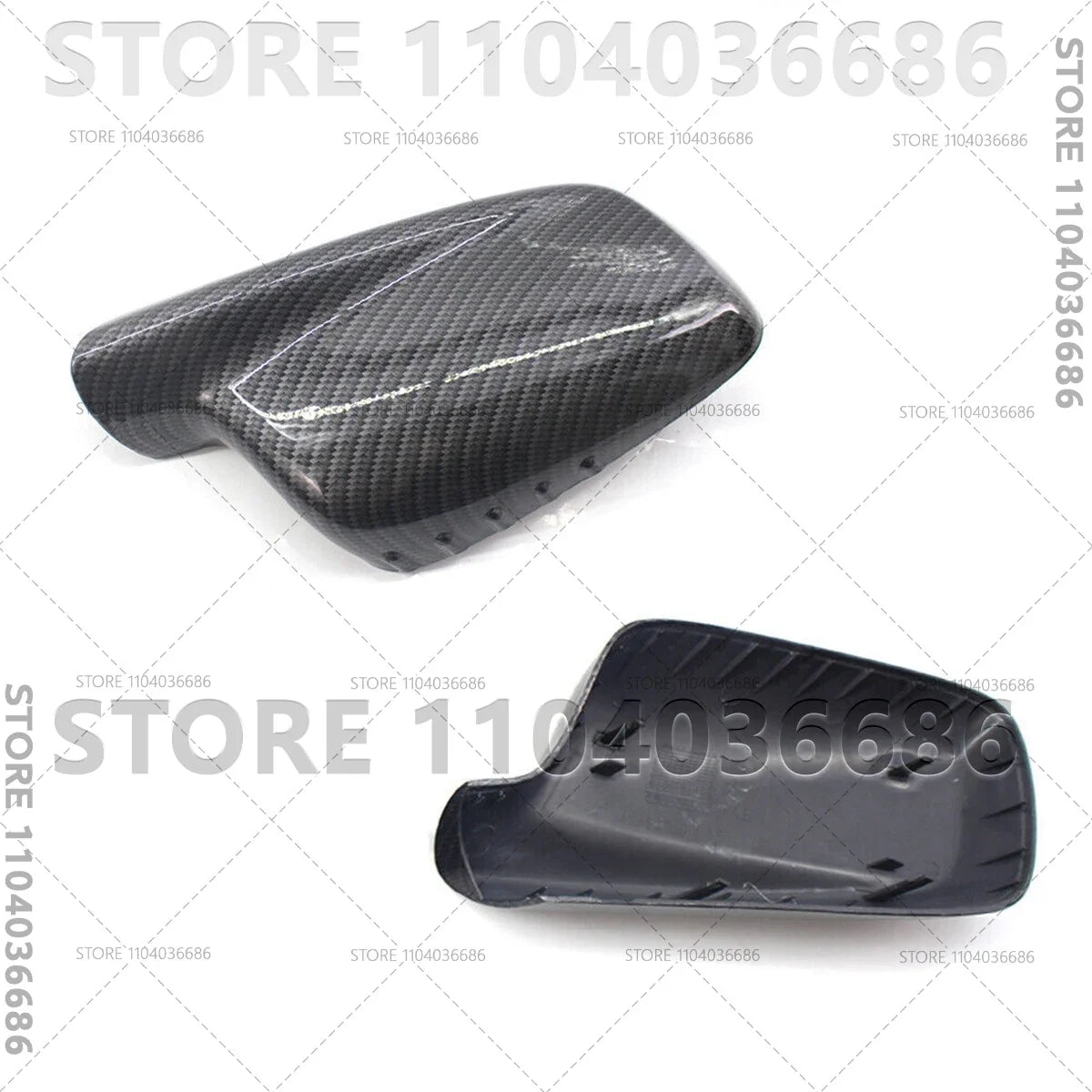 For 1999-2008 BMW E65 E66 E67 E46 Coupe E46 Cabrio 1Pair Car Rearview Mirror Covers Trim Caps 51167074235 51167074236