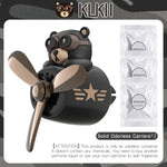 DIY perfume odorless ornaments airplane pilot bear car air fresheners decorations accessories aroma vent clip fragrance diffuser