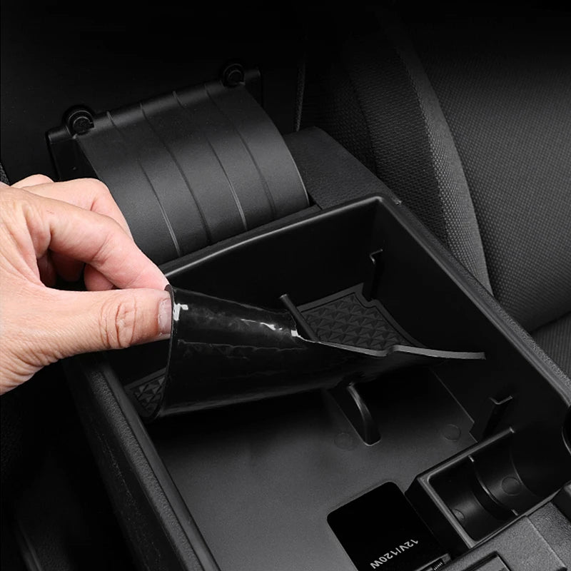 For Toyota Corolla Cross XG10 2021~2023 Hybrid Car Center Console Armrest Storage Box Sundries Tidying Tray Interior Accessories