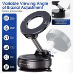 Upgraded Foldable Magnetic Phone Holder – 360° Rotatable Suction Mount for Car Dashboard detail view