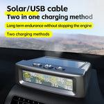 Tire Pressure Monitoring System | 6 Sensor Solar TPMS for Truck RV Bus alternate view