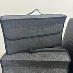 Gray Anti Slip Car Trunk Organizer Bag for Boot Tools