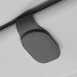 Universal Car Auto Sun Visor Eyeglass Hanger Clip Leather Glasses Holder Magnetic Mul lifestyle view