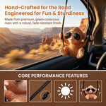 Cute Monkey Swing Car Hanging Ornament | Rearview Mirror Pendant