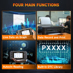 FOXWELL NT650 Pro OBDII Car Automotive Scanner Code Reader ABS SRS Bidirectional Car OBD2 Scanner 25 Maintenance Diagnostic Tool