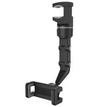 Car Rearview Mirror Phone Bracket Telescopic Quick Release Plastic alternate view