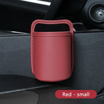 Car Seat Back Organizer Pu Leather Waterproof Storage Bag
