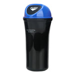 Car Trash Can with Auto-Bounce Lid close-up view