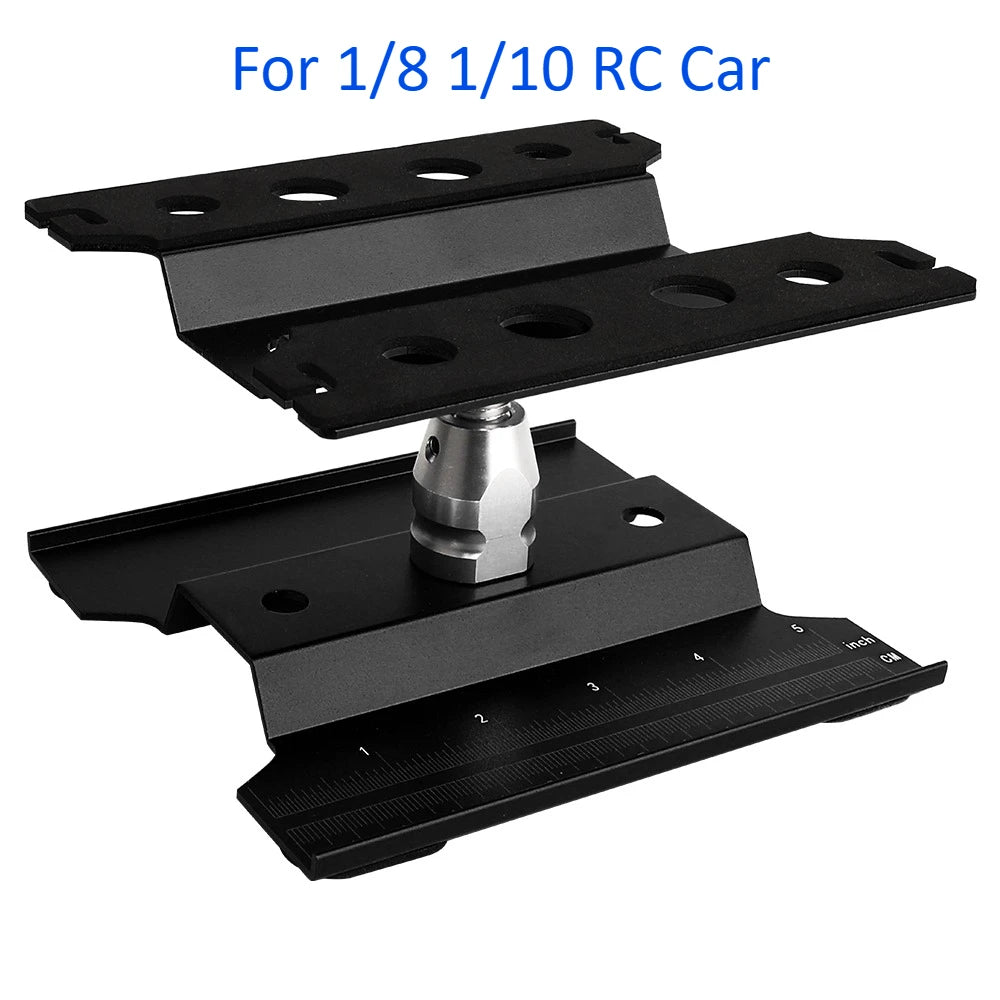RC Car Repair Work Stand 360 Degree Rotate for 1/8 1/10 1/18 1/24 Scale lifestyle view