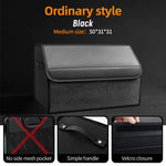 Car Trunk Organizer – Large Capacity Suede Foldable Storage Box (3 Sizes, 10 Colors) lifestyle view