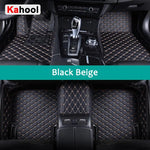 KAHOOL Custom Car Floor Mats For Chery Tiggo 3 5 8 9 Auto Carpets Foot Coche Accessorie