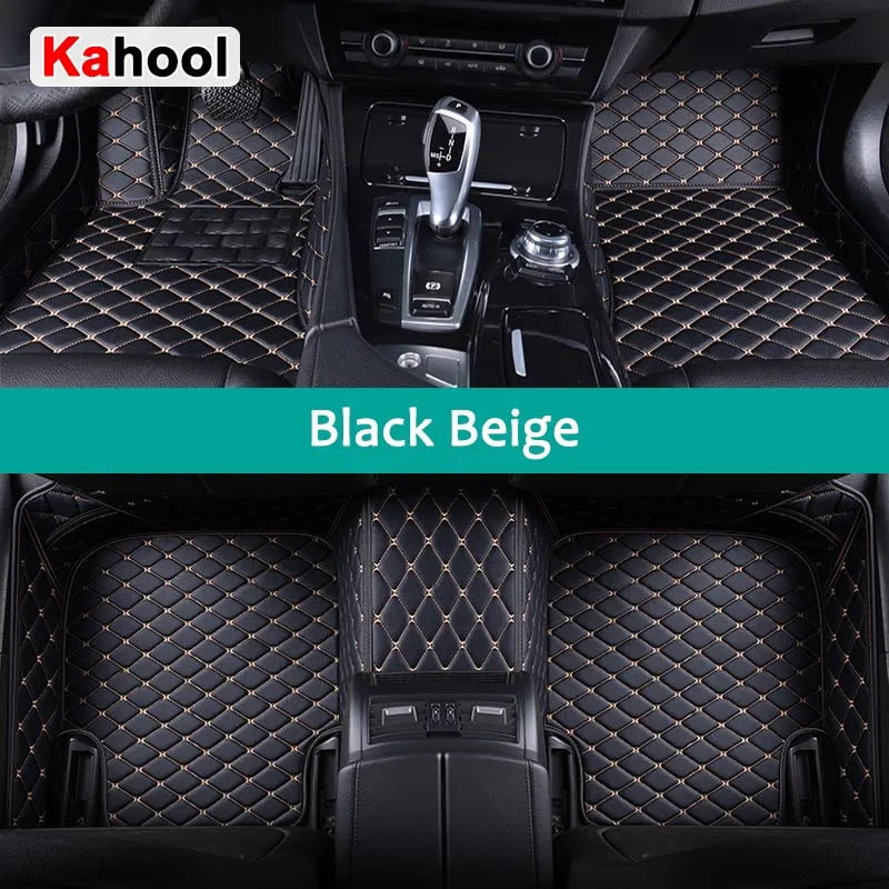 KAHOOL Custom Car Floor Mats For Ford Focus MK4 2019-2023 Auto Carpets Foot Coche Accessorie
