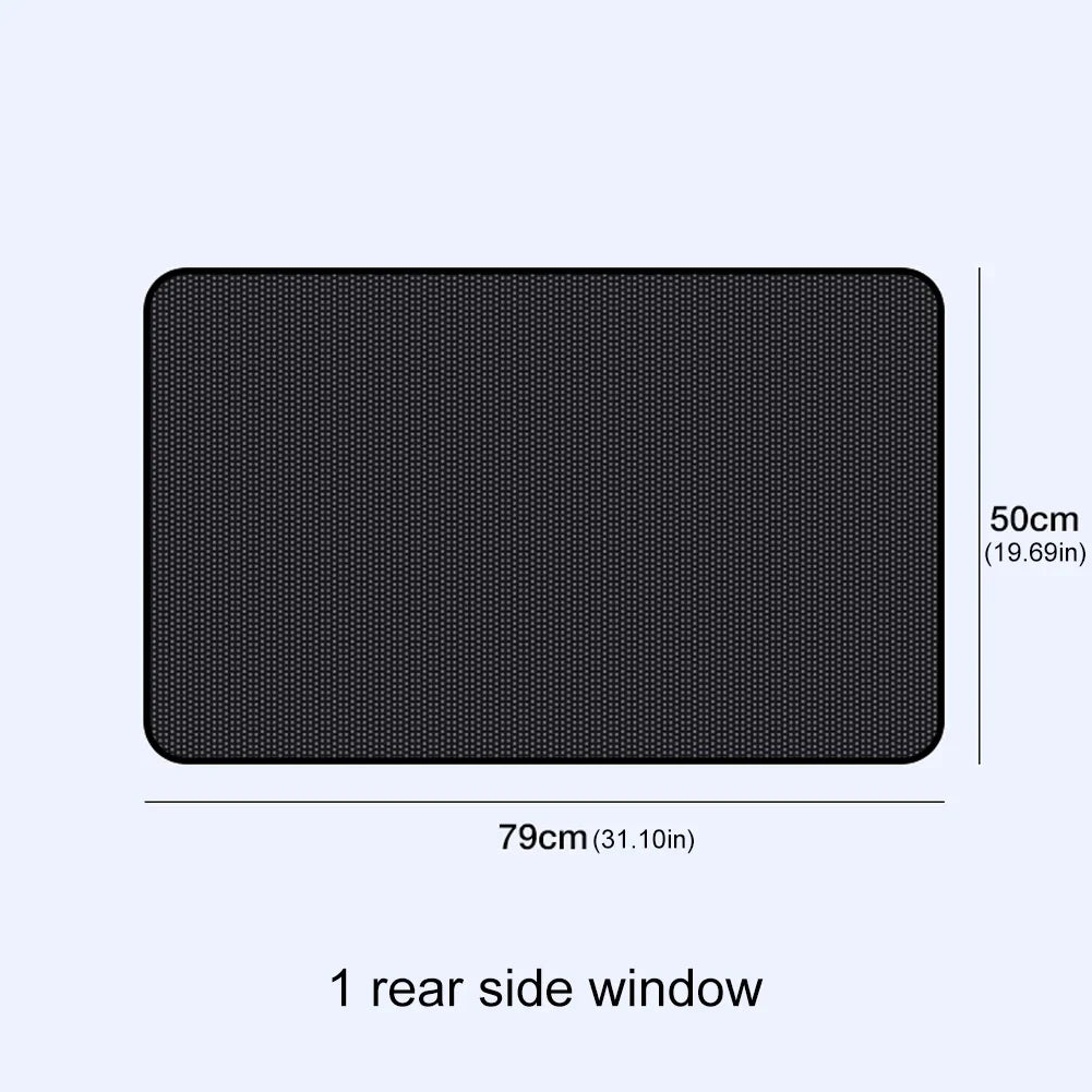 Magnetic Car Sun Shade | UV Protection Side Window Curtain additional angle