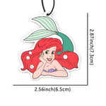 Fairy Tale Princess Solid Perfume Hanging Car Air Freshener | Lovely Paper Scented Decor detail view