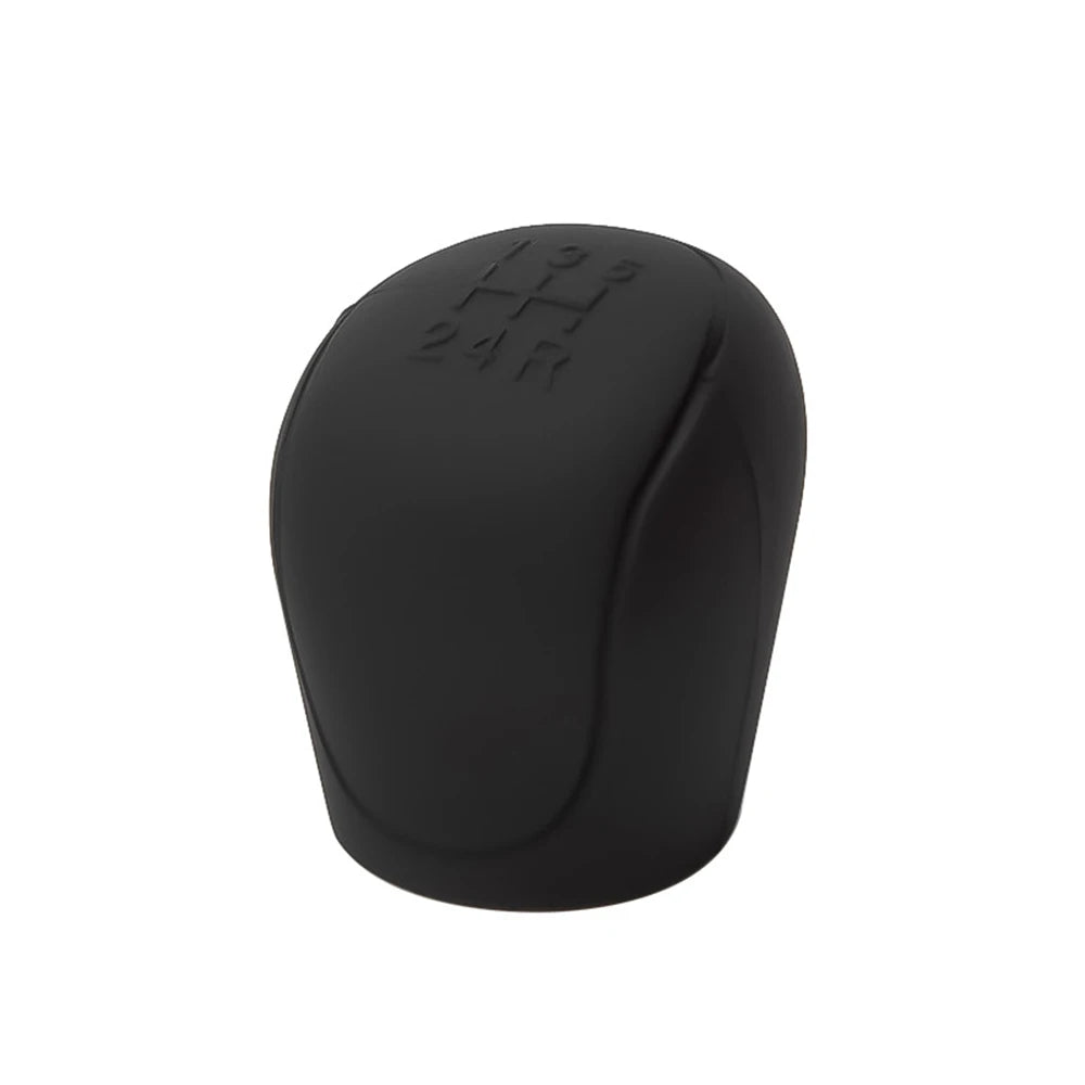 Silicone Gear Shift Knob Cover Handbrake Non Slip Grip Handle Case Automobiles Gear additional angle