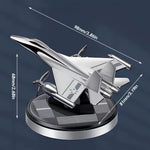 Solar Car Air Freshener | Rotating Airplane Aromatherapy Diffuser lifestyle view