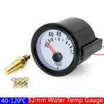 Car 52mm 6-in-1 Gauge Set | Turbo Boost Oil Pressure Water Temp Tachometer Voltmeter alternate view