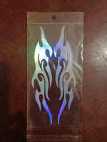 2Pcs Car Flame Stickers Car Truck Side Door Truck Bumper Window Lap Top Cut Vinyl Dec lifestyle view